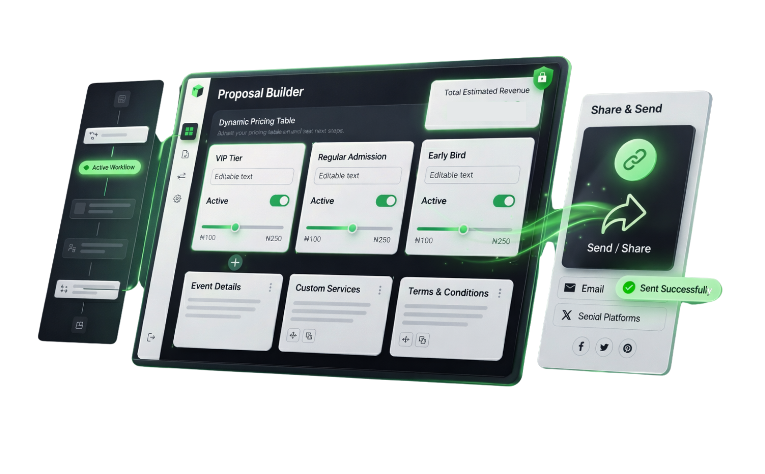 Share tools quickly and confidently in minutes